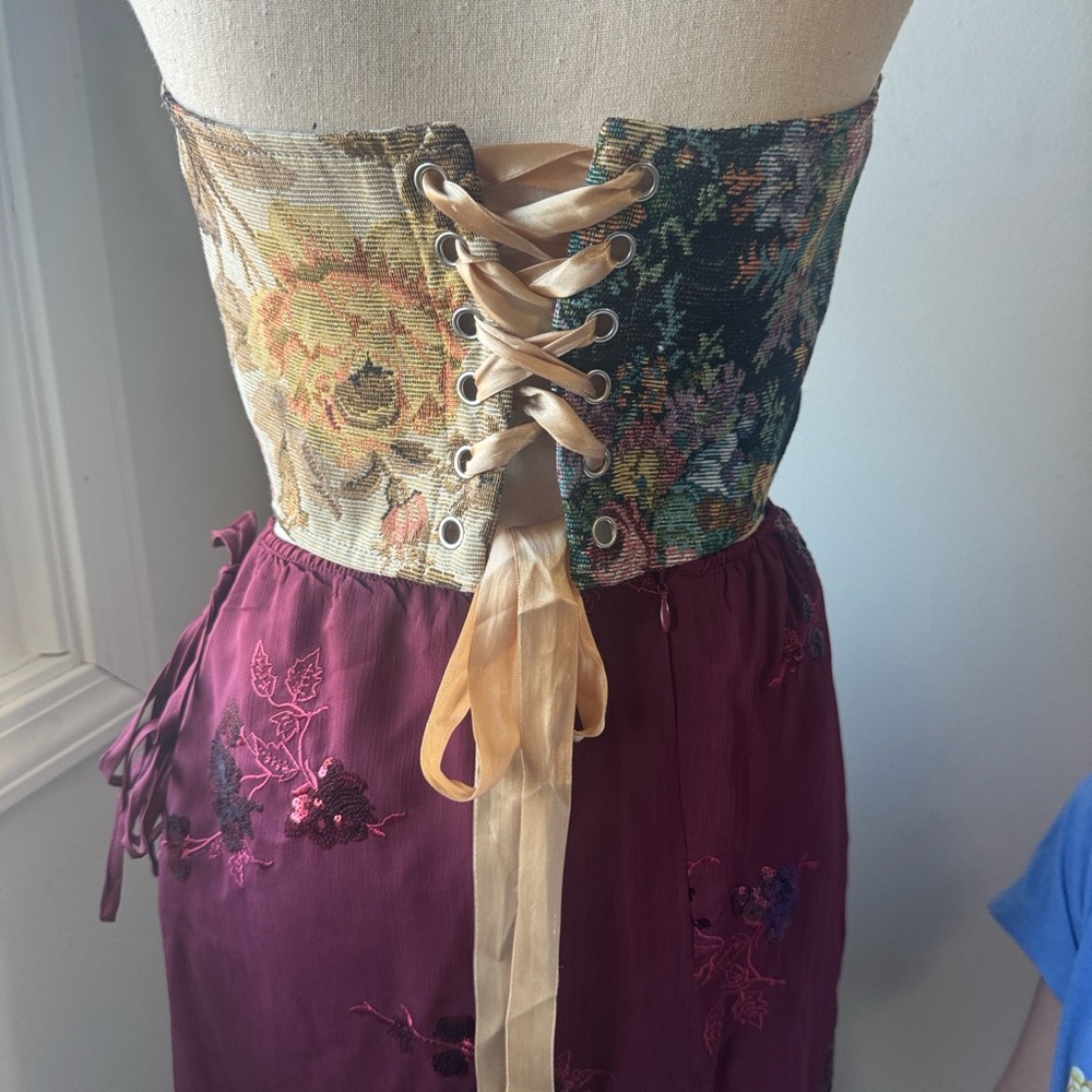 SHEIN Multicolor Floral Bustier Top - Picture 3 of 3